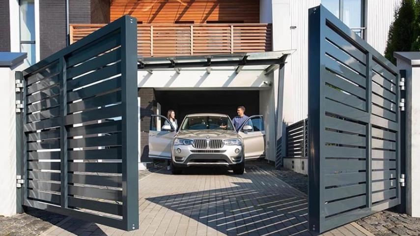 распашные ворота в Ахтырском